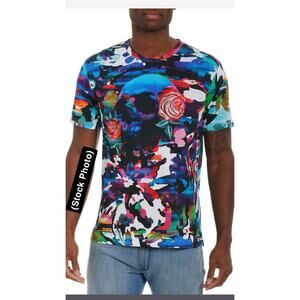 Robert Graham Edge Of Wakiki Skull T Shirt